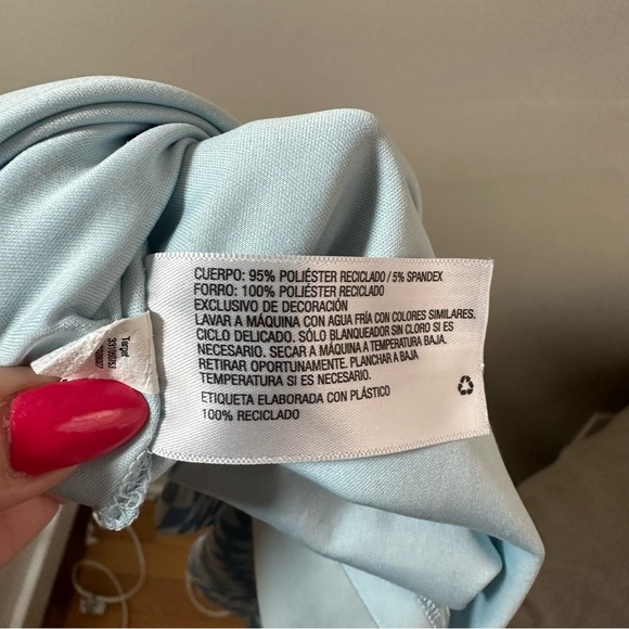 Wild Fable Blue Checkered Slip Style Mini Skirt Size XS - Picture 5 of 7